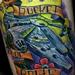 Millenium Falcon Tattoo Tattoo Design Thumbnail